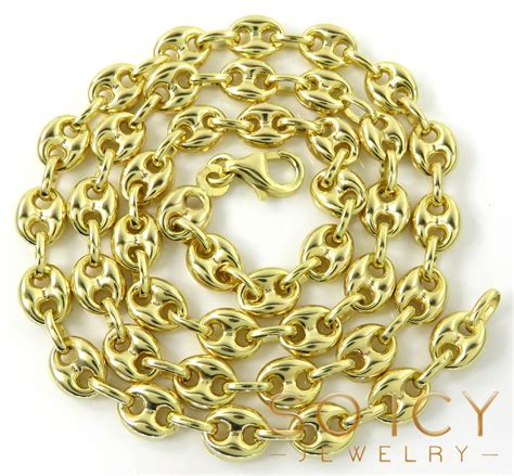 flat gucci link chain|14k gold gucci link chain.